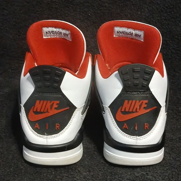 Air Jordan 4 Retro OG "FIRE RED" (2020)   Mens Size-9.5    100% Authentic! - Picture 5 of 12